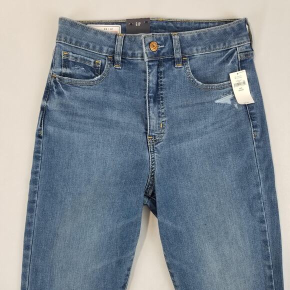 Gap Universal Jegging Jeans Womens 29/8 Short Blue High Rise Super Skinny NWT - Picture 3 of 13